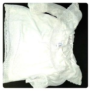 Off the shoulder White crochet top